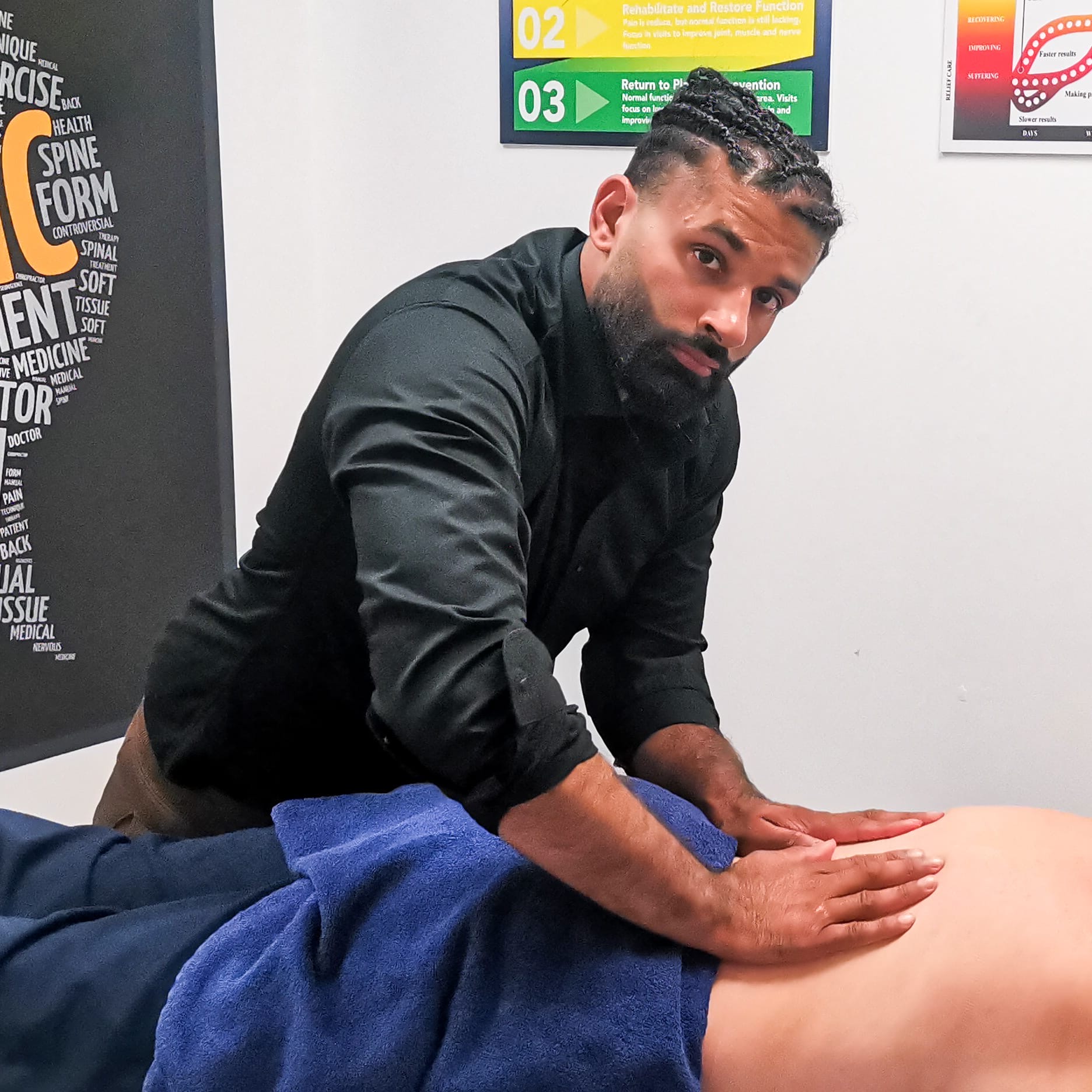 Massage and sports massage in Rugby at Chiro Hub